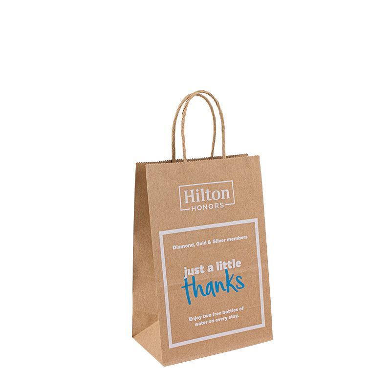 Фабрична цена Персонализирана рециклируема чанта с бяла хартиена чанта с въже с лого приемайте персонализиране