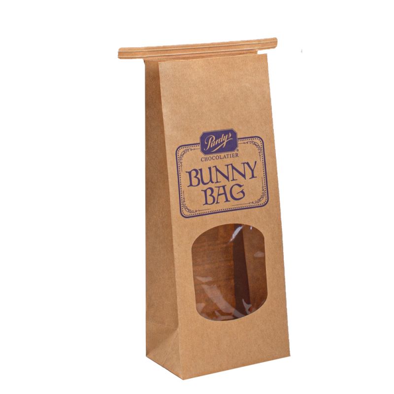 Персонализирано лого за печат кафяви хартиени торбички, които вземат занаяти за пазаруване на опаковка за опаковане на храна